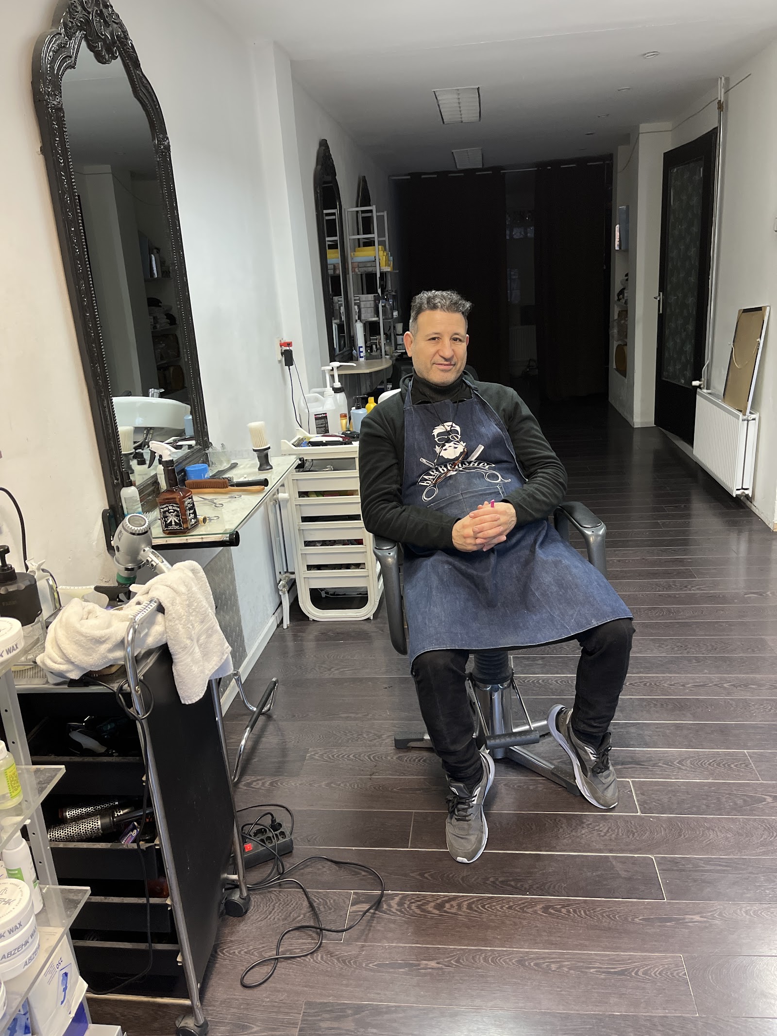 Kapsalon Java interieur